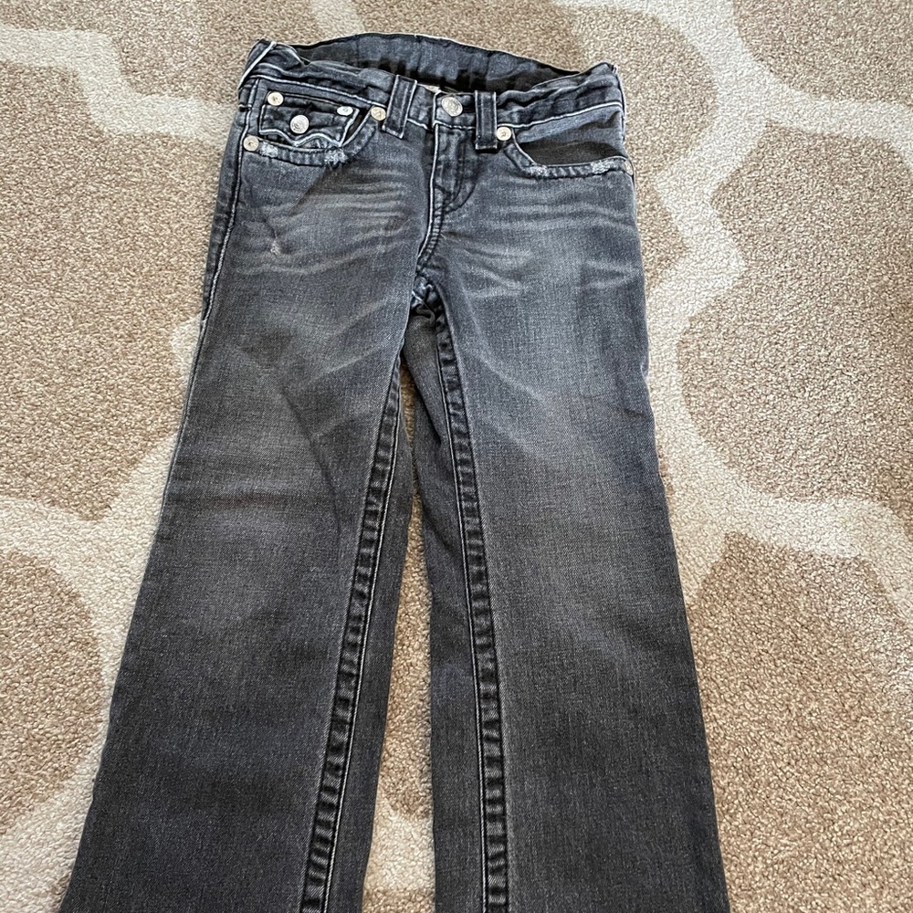 True Religion World Tour Straight black Jeans